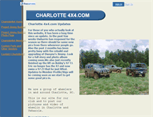 Tablet Screenshot of charlotte4x4.nstemp.com
