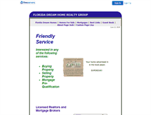 Tablet Screenshot of floridadreamhomerealtygroup.nstemp.com