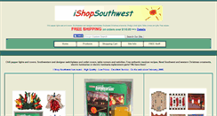 Desktop Screenshot of ishopsouthwest.nstemp.com