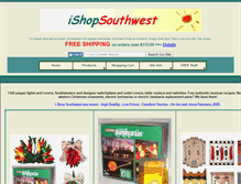 Tablet Screenshot of ishopsouthwest.nstemp.com