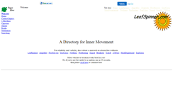 Desktop Screenshot of leafspinner.nstemp.com