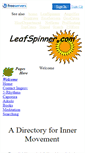 Mobile Screenshot of leafspinner.nstemp.com