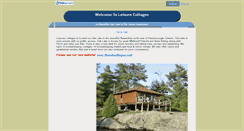 Desktop Screenshot of leisurecottages.nstemp.com