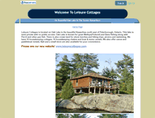 Tablet Screenshot of leisurecottages.nstemp.com