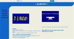 Desktop Screenshot of djmickey.nstemp.com