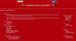 Desktop Screenshot of globalunityalliance.nstemp.com