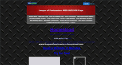Desktop Screenshot of leagueofpostmasters.nstemp.com