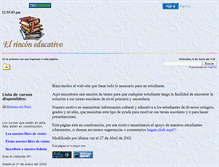 Tablet Screenshot of elrinconeducativo.nstemp.com