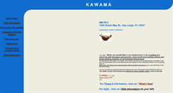 Desktop Screenshot of kawamayachtclub.nstemp.com