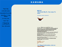 Tablet Screenshot of kawamayachtclub.nstemp.com